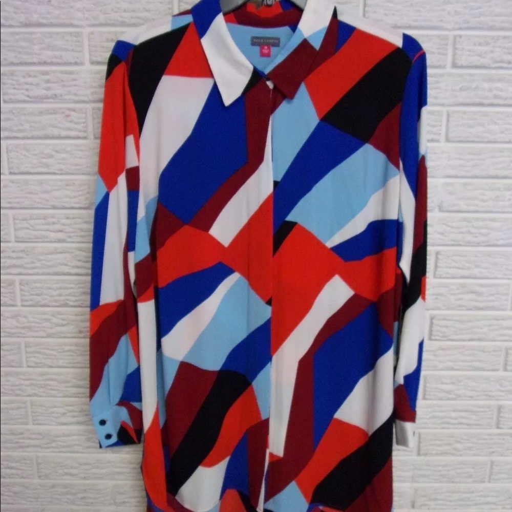 Vince Camuto Multi Color Blouse
